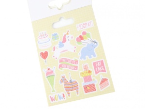 Dovecraft Party glitter stickerboek, 8 vel (Locatie: h448) - Img 3