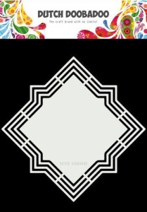 Dutch Doobadoo Dutch Shape Art Lola 18x18cm 470.713.183 (Locatie: 2724)
