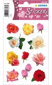 Herma stickers rozen 3 vel 3308 (Locatie: HE016)