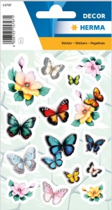 Herma stickers vlinders 3 vel 15797 (Locatie: HE059)