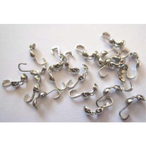 Hobby & Crafting Fun kalotjes 20 stuks zilverkleurig 11808-1551
