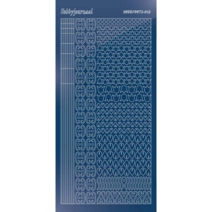 Hobbydots stickervel glanzend blauw STDM12A (Locatie: N257)