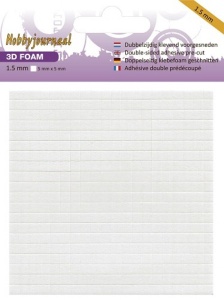 Hobbyjournaal foampads 1.5 mm dik HJFOAM015