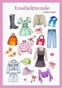 Knutselparade knipvel Fabulous Fashion (Locatie: 0216)