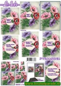 Le Suh pyramides knipvel bloemen 630015 (Locatie: 0241)