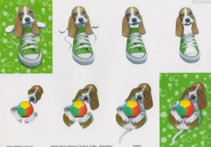 Nielsen Cards knipvel honden KA001 (Locatie: 2651)
