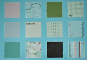 Scrapbook papier, 30.5x30.5 cm, 24 vel, Passport - Img 3
