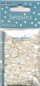 Sequins AB Color White Cup 1221 1221 (Locatie: 1d )