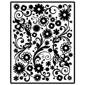 Spellbinders embos- en debosmal Flowers 12-1004 (Locatie: H337) - Img 1
