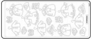 Stickervel babykleertjes/kinderkleertjes zilver 1927 (Locatie: H391) - Img 2