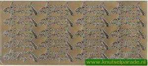Stickervel goud Bonne Fete Papa nr. 4605 (Locatie: E187 )