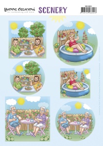 Yvonne Creations stansvel vakantie CDS10031 (Locatie: 0426)