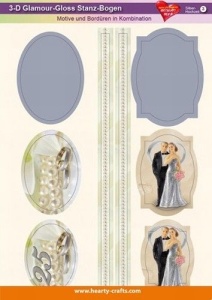 3 D glamour stansvel huwelijk 3 (Locatie: 0920)
