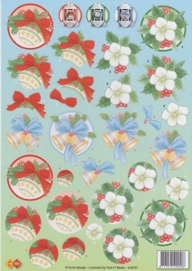Anne Design knipvel kerstmis HJ6701 (Locatie: 5537)