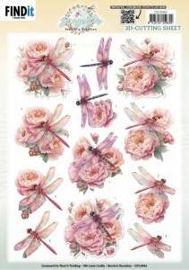 Berries Beauties knipvel libelle CD12443 (Locatie: 0420)
