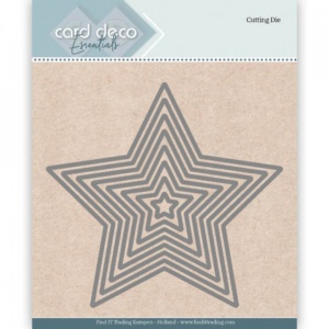 Card Deco snijmal Star CDECD0025 (Locatie: NN256)