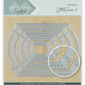 Card Deco snijmal Stitch Frame 2 CDECD0034 (Locatie: e333)