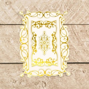 Couture Creations Nesting Rectangular Flourished Frames snij- foil- en embosmal CO726466 (Locatie: i075)