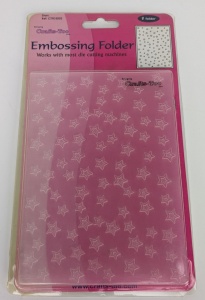 Crafts-Too Embossing Folder Stars CTFD3002