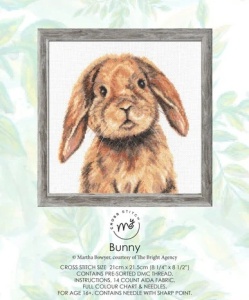 Creative Expressions borduurpakket My Cross Stitch Kit Bunny MBACS03
