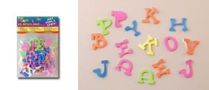 Darice foam stickers alfabet 104 stuks 1036-12 (Locatie: K3) - Img 1