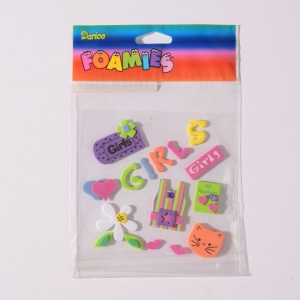 Darice foam stickers meisjes 1051-07 (Locatie: K3)