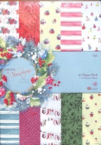 DoCrafts Papermania A4 Paperpack Christmas PMA160151 (Locatie: 1RC7) - Img 1