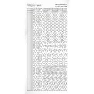 Hobbydots stickervel wit STDA110 (Locatie: u199)