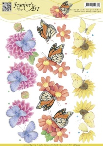 Jeanine's Art knipvel vlinders CD10930 (Locatie: 4648)
