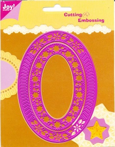 Joy!Crafts cutting & embossing mal ovaal 2 stuks 6002/0029 (Locatie: B298)