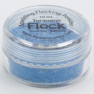 Sparkling Flocking Powder Turquoise 390202