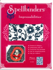 Spellbinders embos- en debosmal Flowers 12-1004 (Locatie: H337) - Img 2