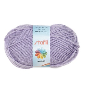 Stafil wool, lilac, 50 gram, 133 meter