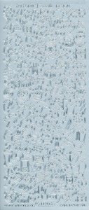 Starform stickervel allerlei zilver 1190 (Locatie: G155) - Img 2