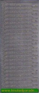 Starform stickervel zilver Wir sind umgezogen 418 (Locatie: T014) - Img 2