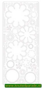 Sticker bloemen zwart 121001 0459 (Locatie: B243) - Img 2