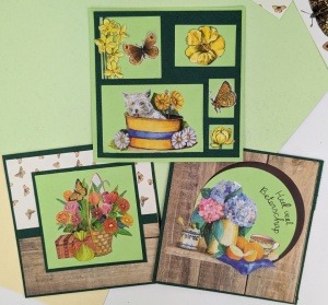 Sticker dogs and flowers, A4, 05 (Locatie: 1233) - Img 3