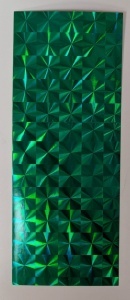 Stickervel holografisch groen (Locatie: b334)
