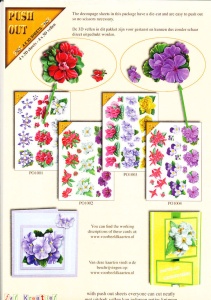 Voorbeeldkaarten stansvellen bloemen set 1 (Locatie: 2691) - Img 2