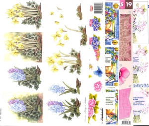 Voorjaars Knipvelpakket Bloemen nr. 15 (Locatie: 4839)