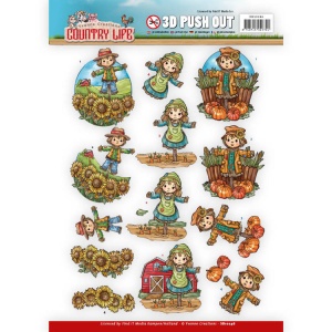 Yvonne Creations stansvel country life SB10246 (Locatie: 2370)
