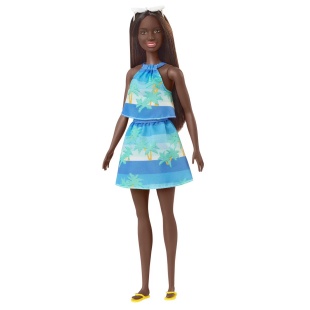 BARBIE TRAVEL PAPUSA BARBIE ANIVERSARE 50 DE ANI MALIBU BRUNETA - Img 2
