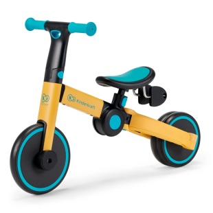 BICICLETA DE ECHILIBRU / TRICICLETA KINDERKRAFT 4TRIKE, PRIMROSE YELLOW - Img 6