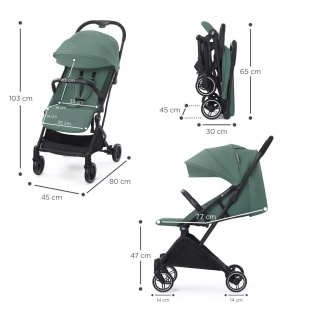 CARUCIOR SPORT KINDERKRAFT INDY2, SEA GREEN - Img 8