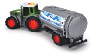 DICKIE FENDT TRACTOR CU CISTERNA DE LAPTE - Img 6