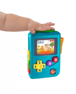 FISHER PRICE LAUGH&LEARN CONSOLA DE JOC INTERACTIVA IN LIMBA ROMANA - Img 5