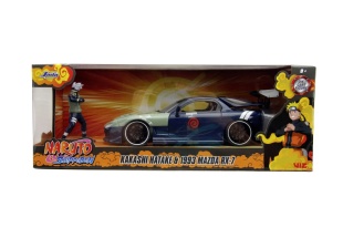 JADA MASINUTA METALICA NARUTO 1995 MAZDA RX 7 1:24