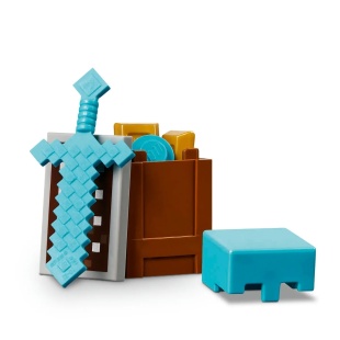 LEGO MINECRAFT PATRULA ILLAGER ÎN DESERT 21267 - Img 6