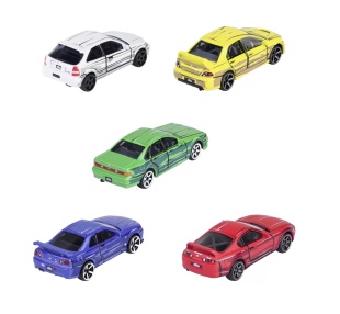 MAJORETTE JAPAN SERIES SET 5 MASINUTE SCARA 1:64 - Img 2