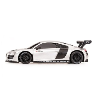MASINA CU TELECOMANDA AUDI R8 ALB CU SCARA 1 LA 24 - Img 6